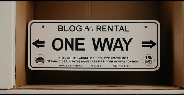 Location utilitaire aller simple : économie et simplicité pour votre déménagement